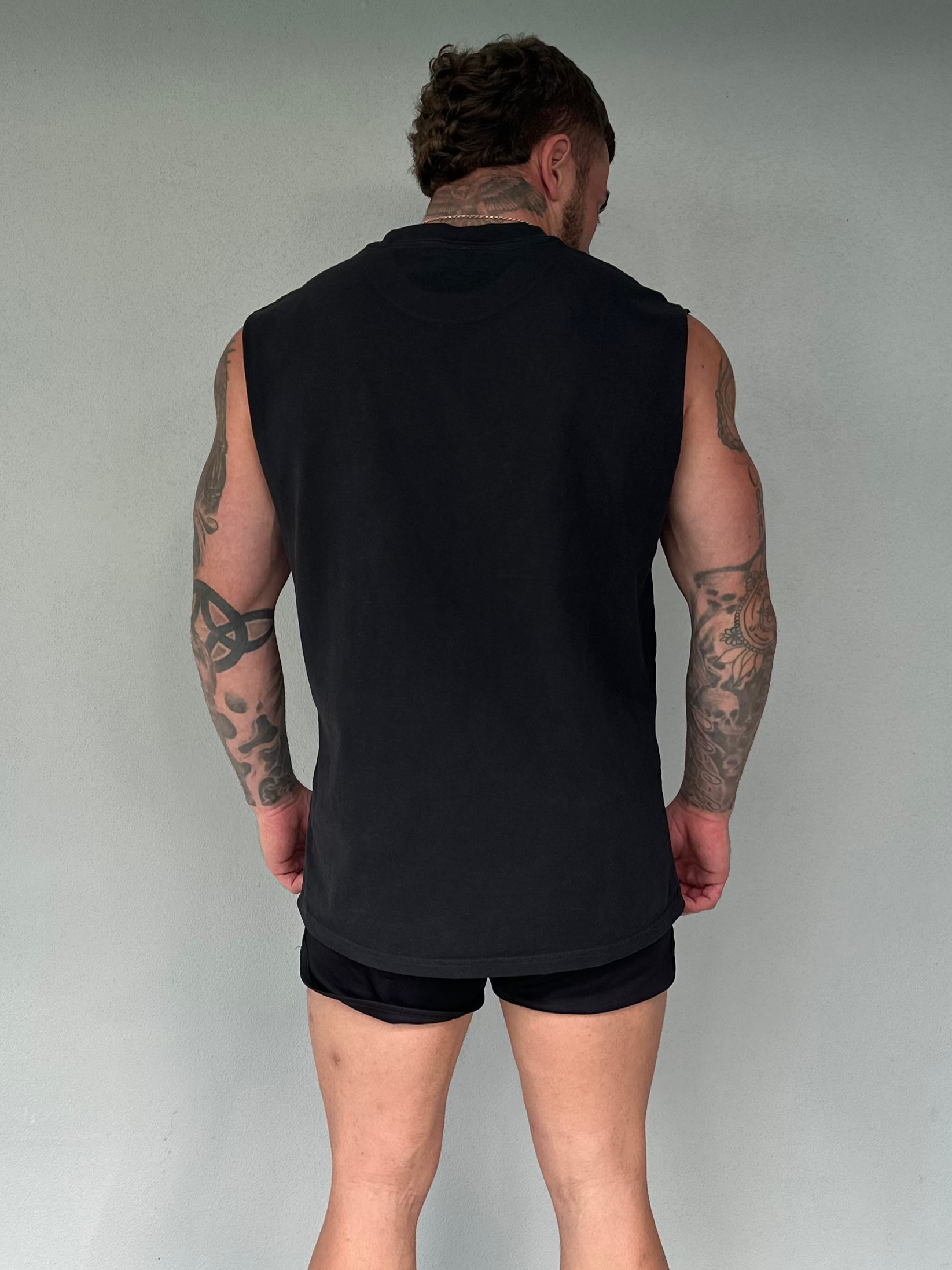 Venom Shoulder Tank - Coal