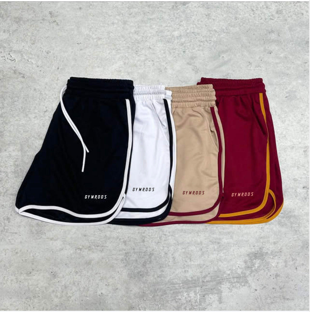 Retro Shorts - Maroon