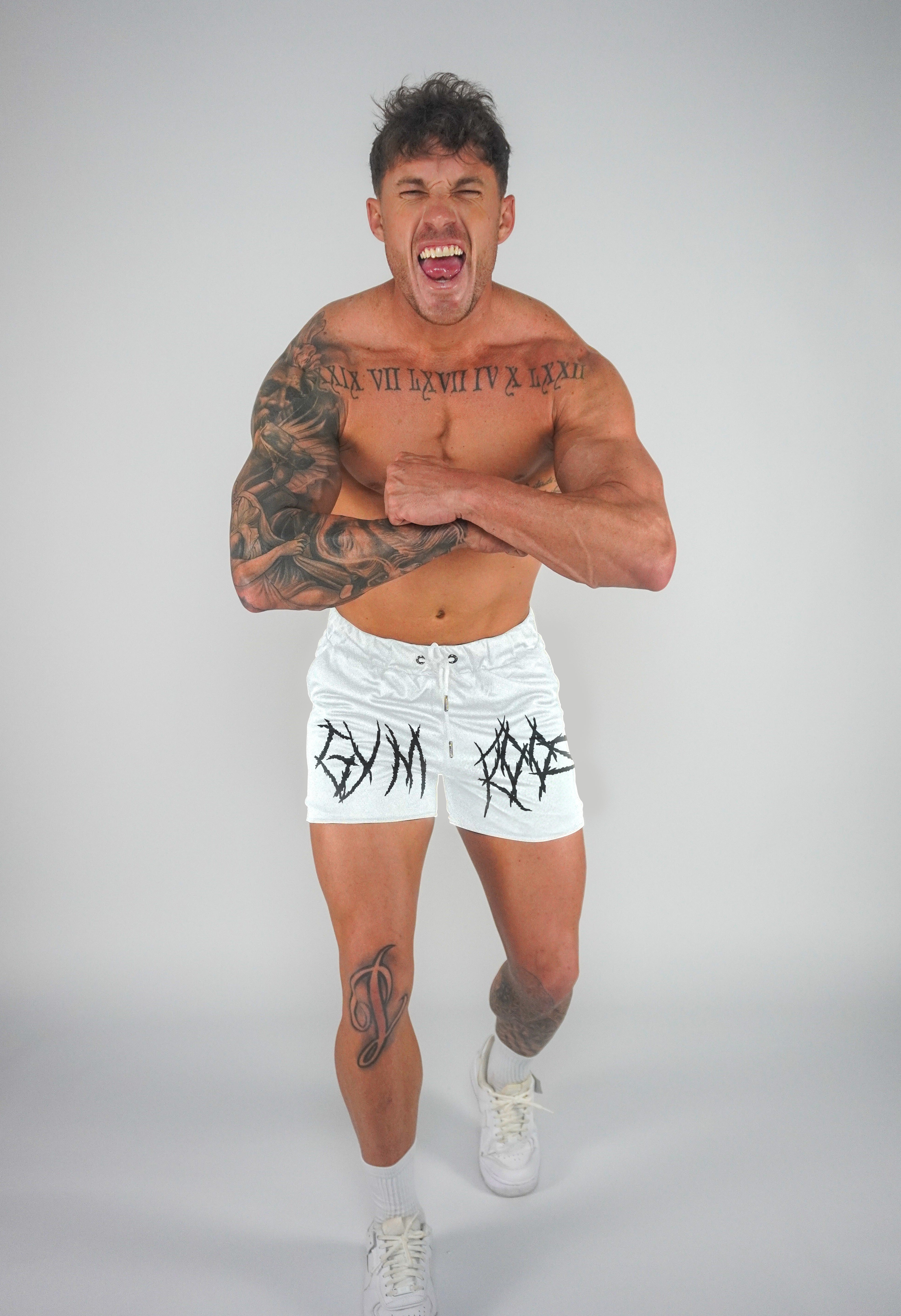 Scream Shorts - White