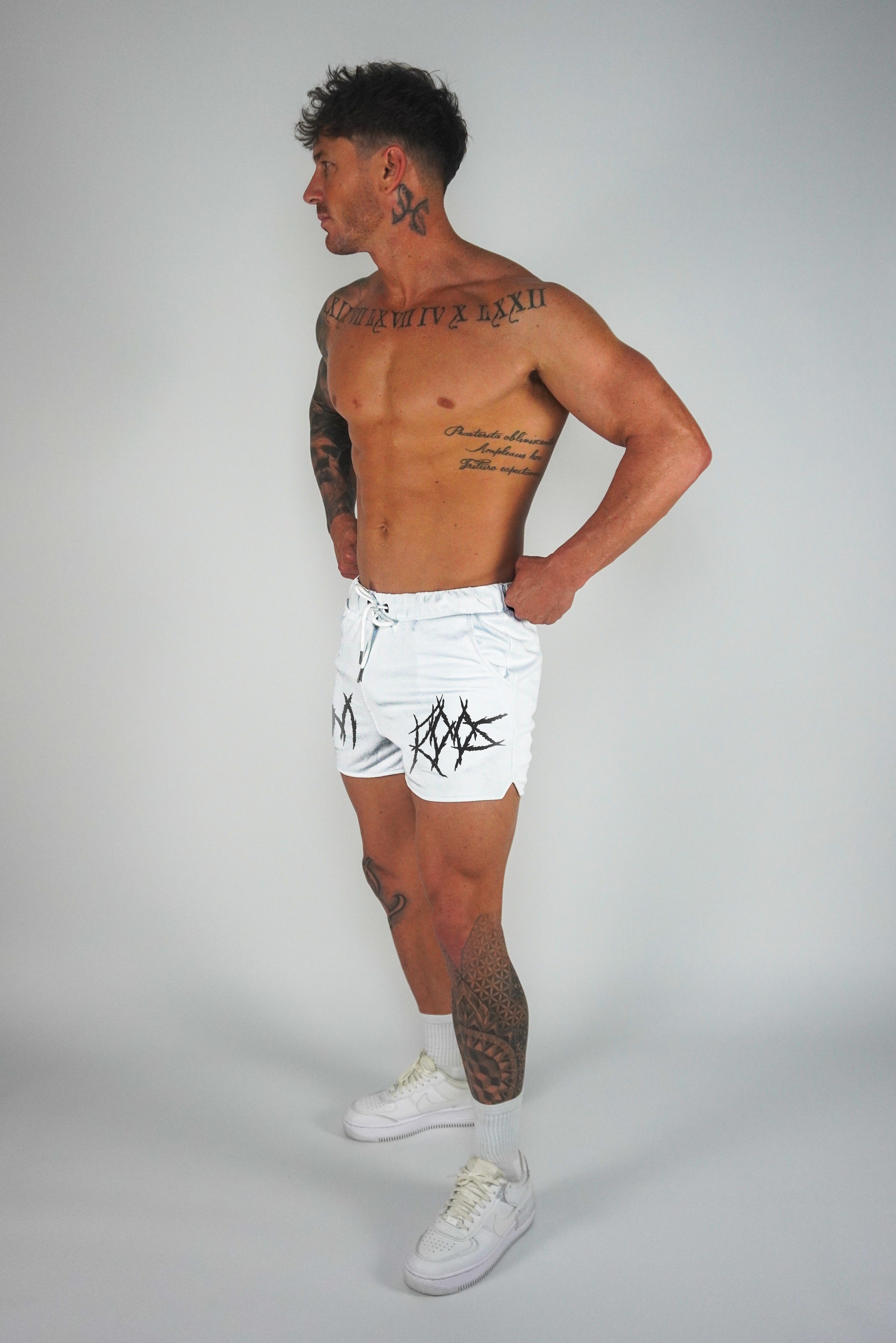 Scream Shorts - White