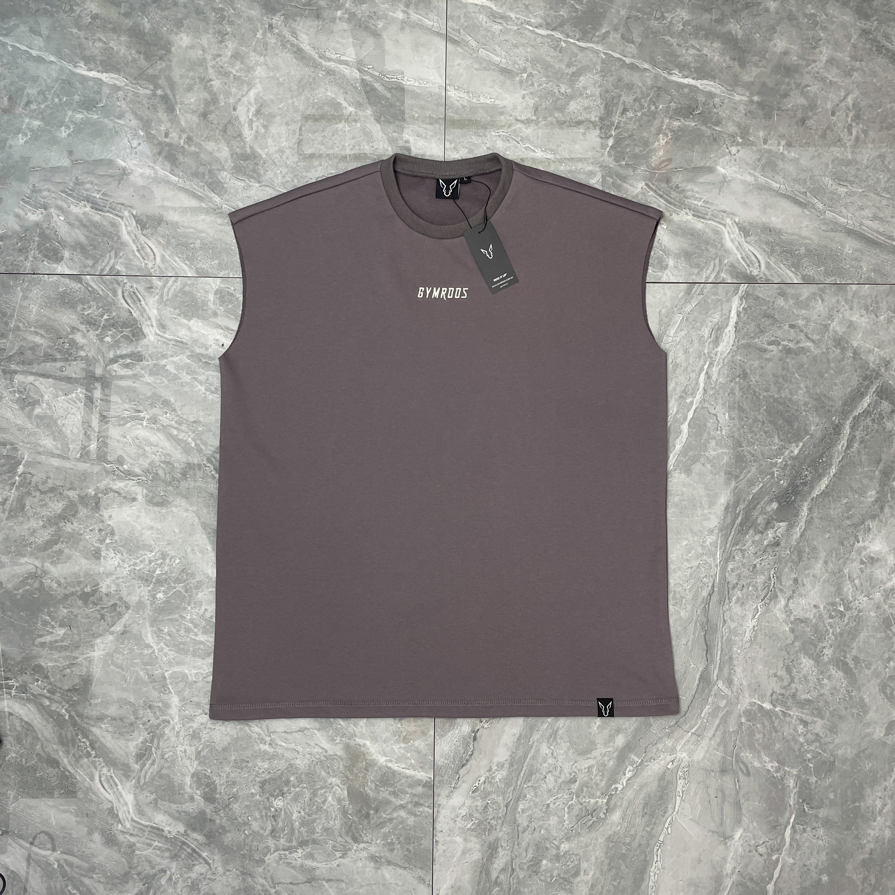 Culture Drop Shoulder Tank - Grey