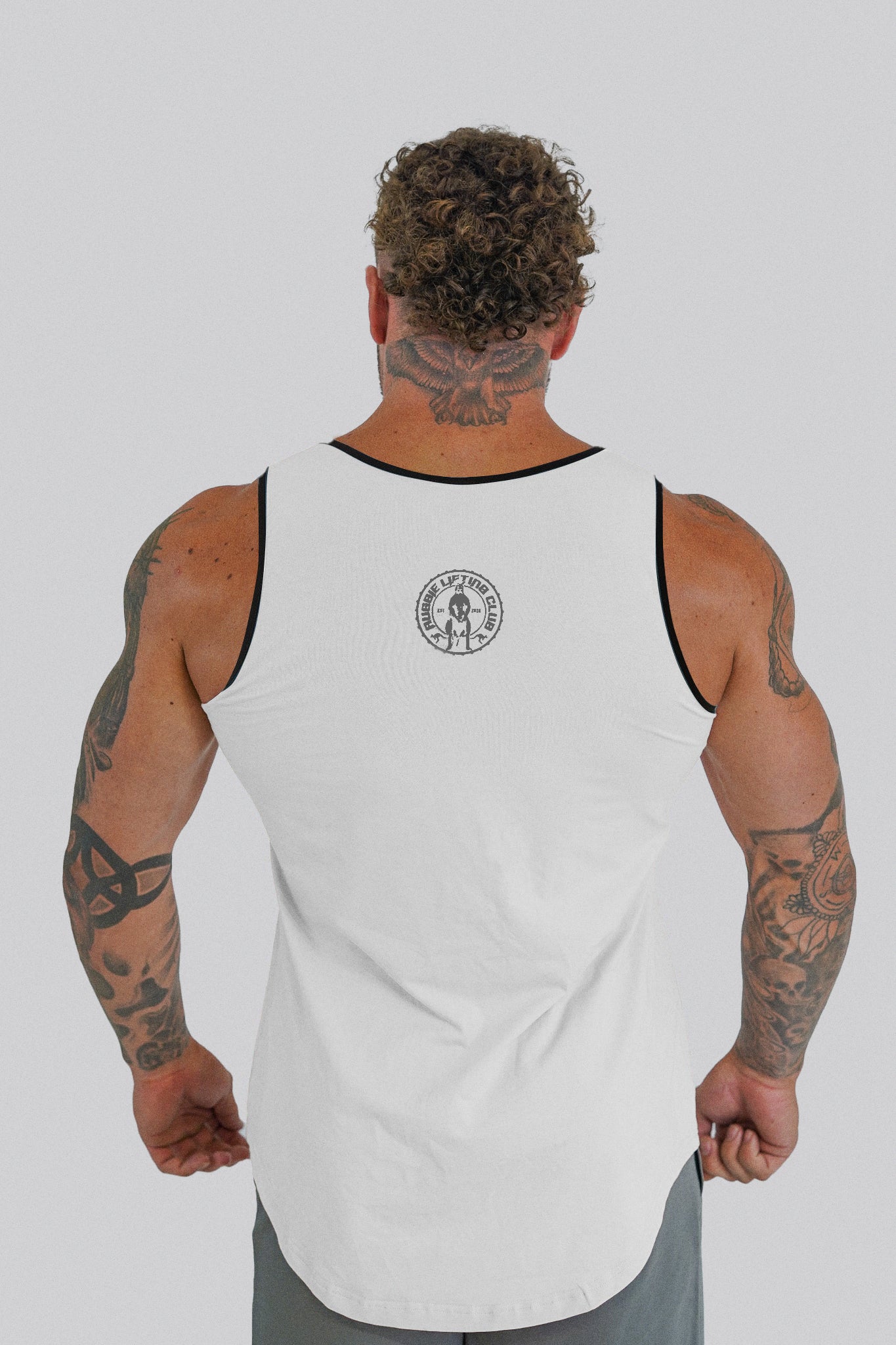 Culture Fitted Tank - White