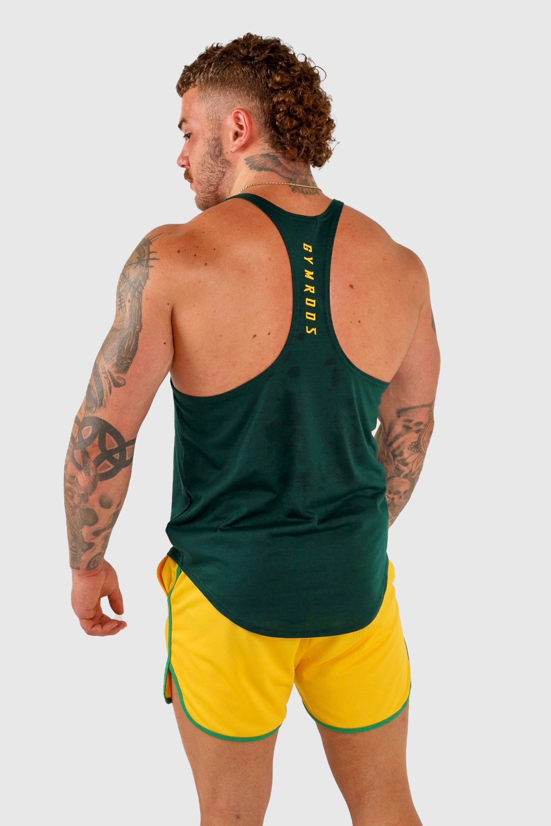 Erupt Stringer - Green & Gold