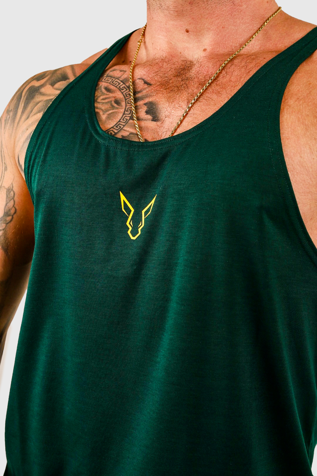 Erupt Stringer - Green & Gold