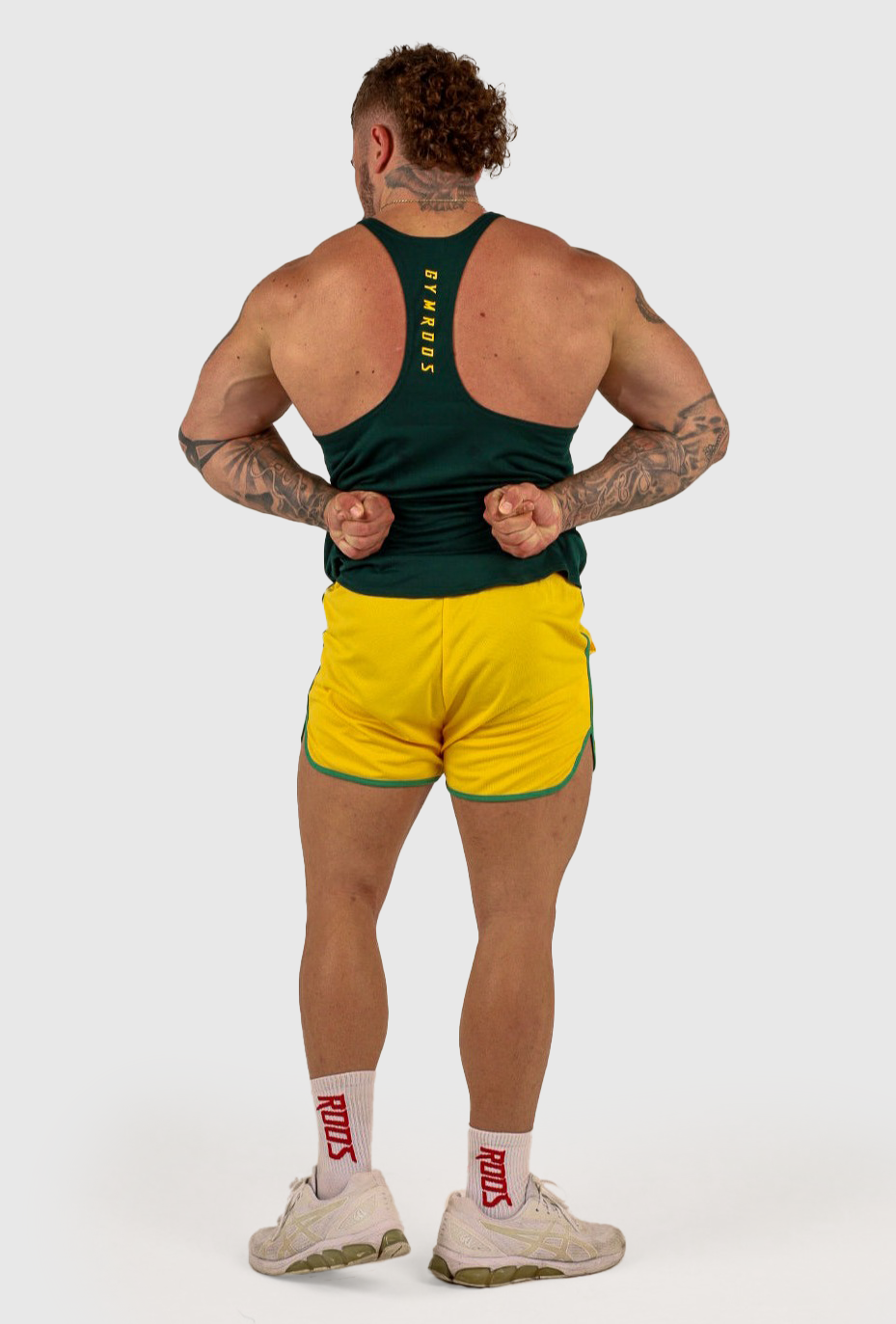 Erupt Stringer - Green & Gold