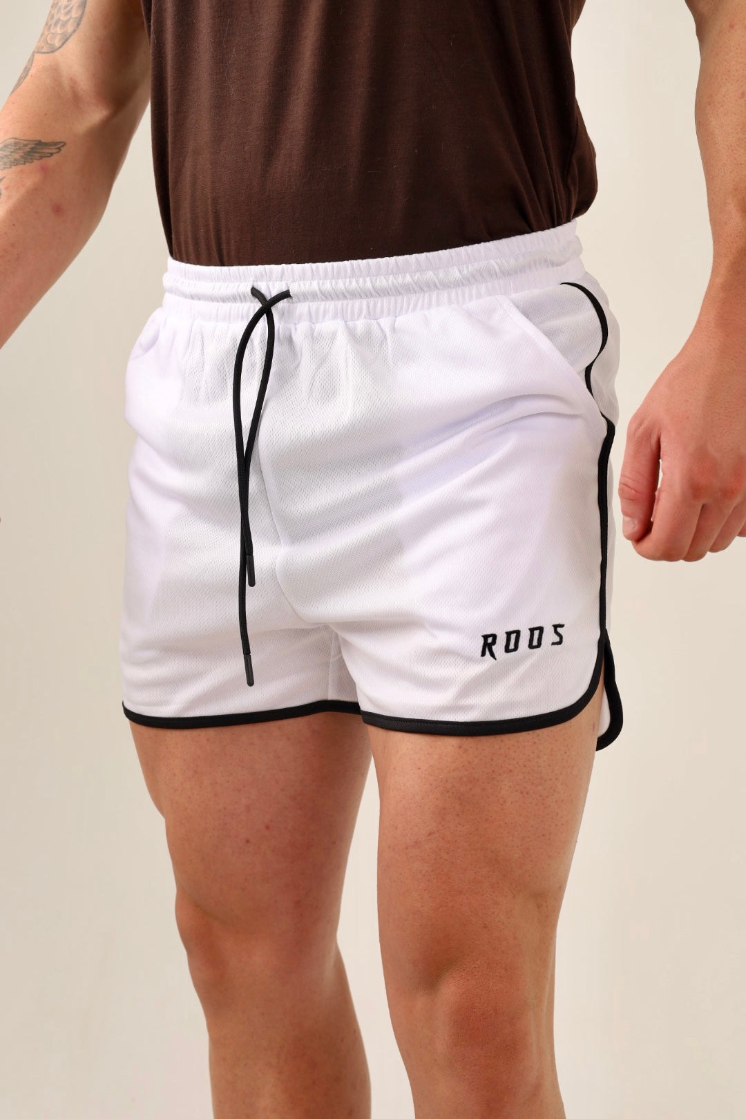 Retro Shorts - White