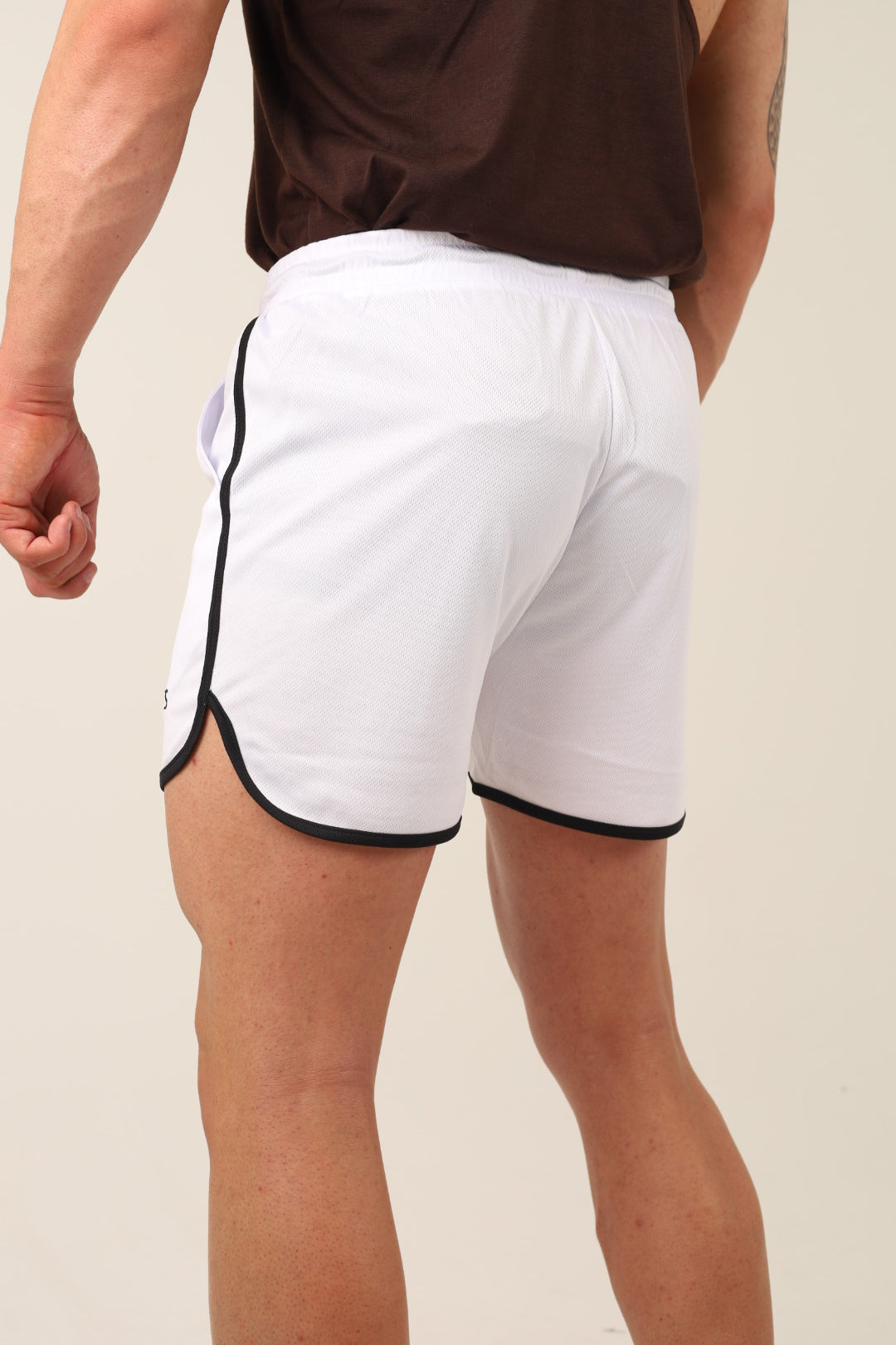 Retro Shorts - White