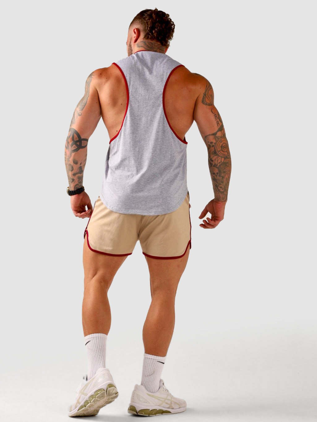 Core Drop  Arm Tank - Grey