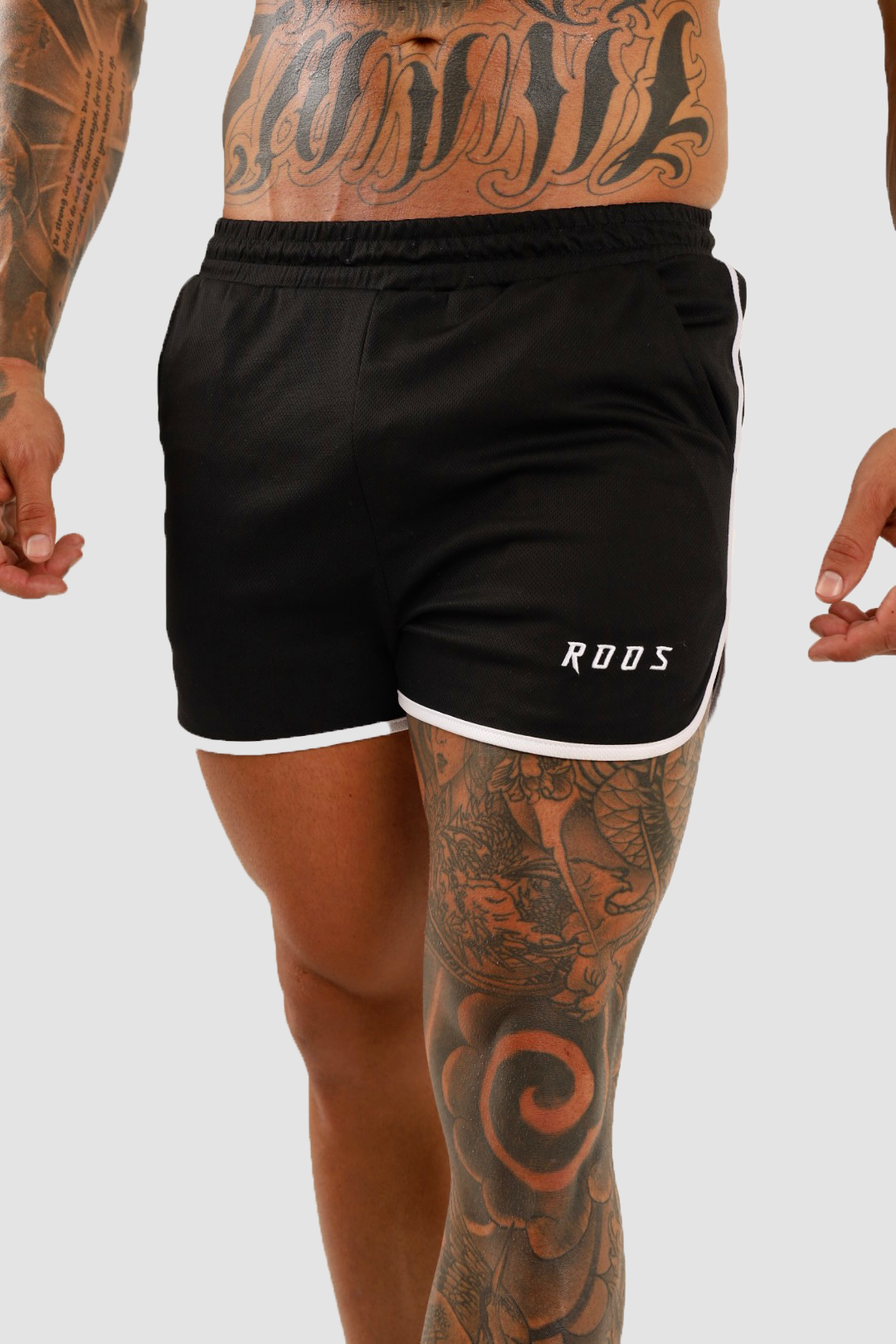 Retro Shorts - Black