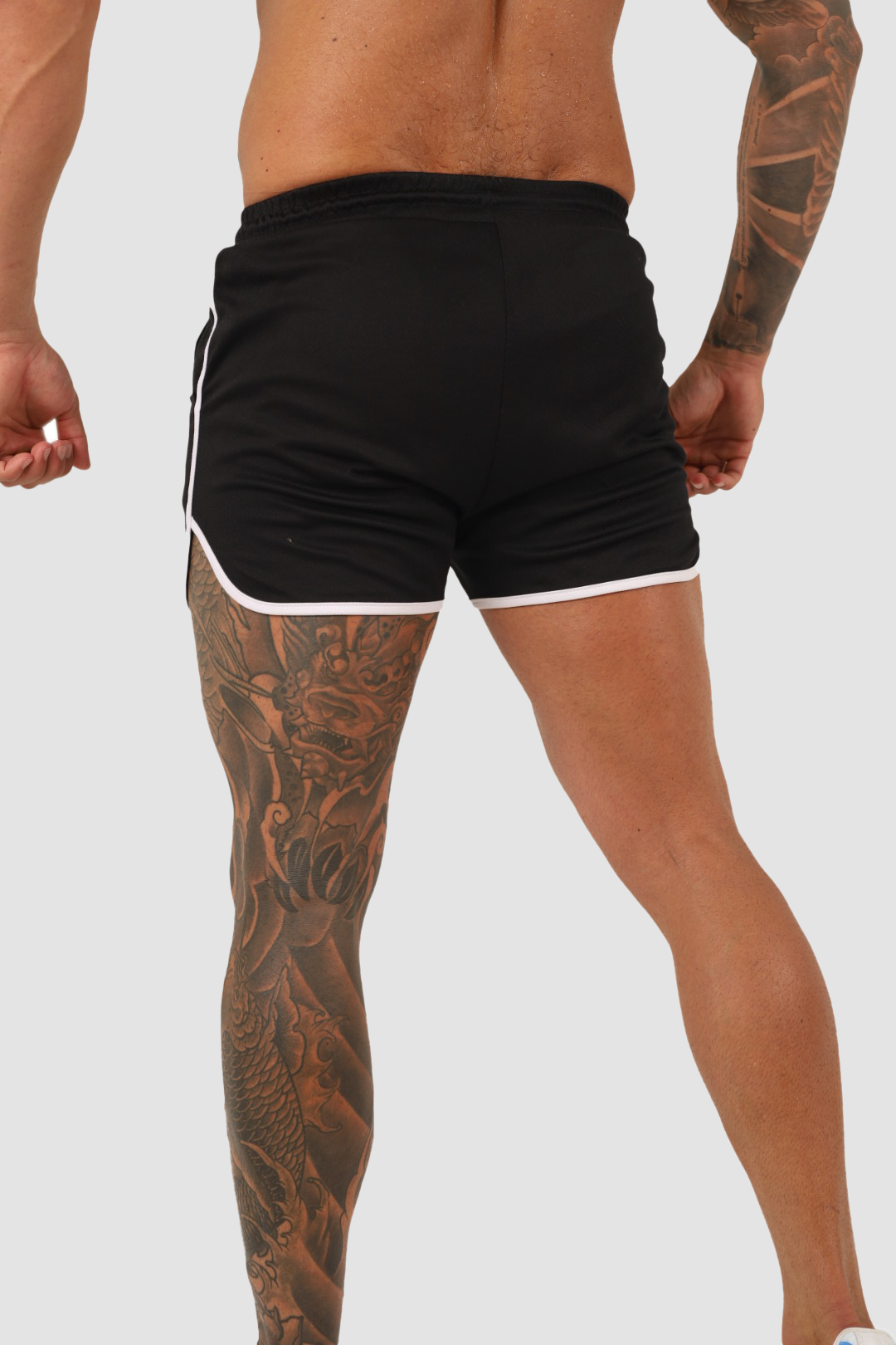 Retro Shorts - Black