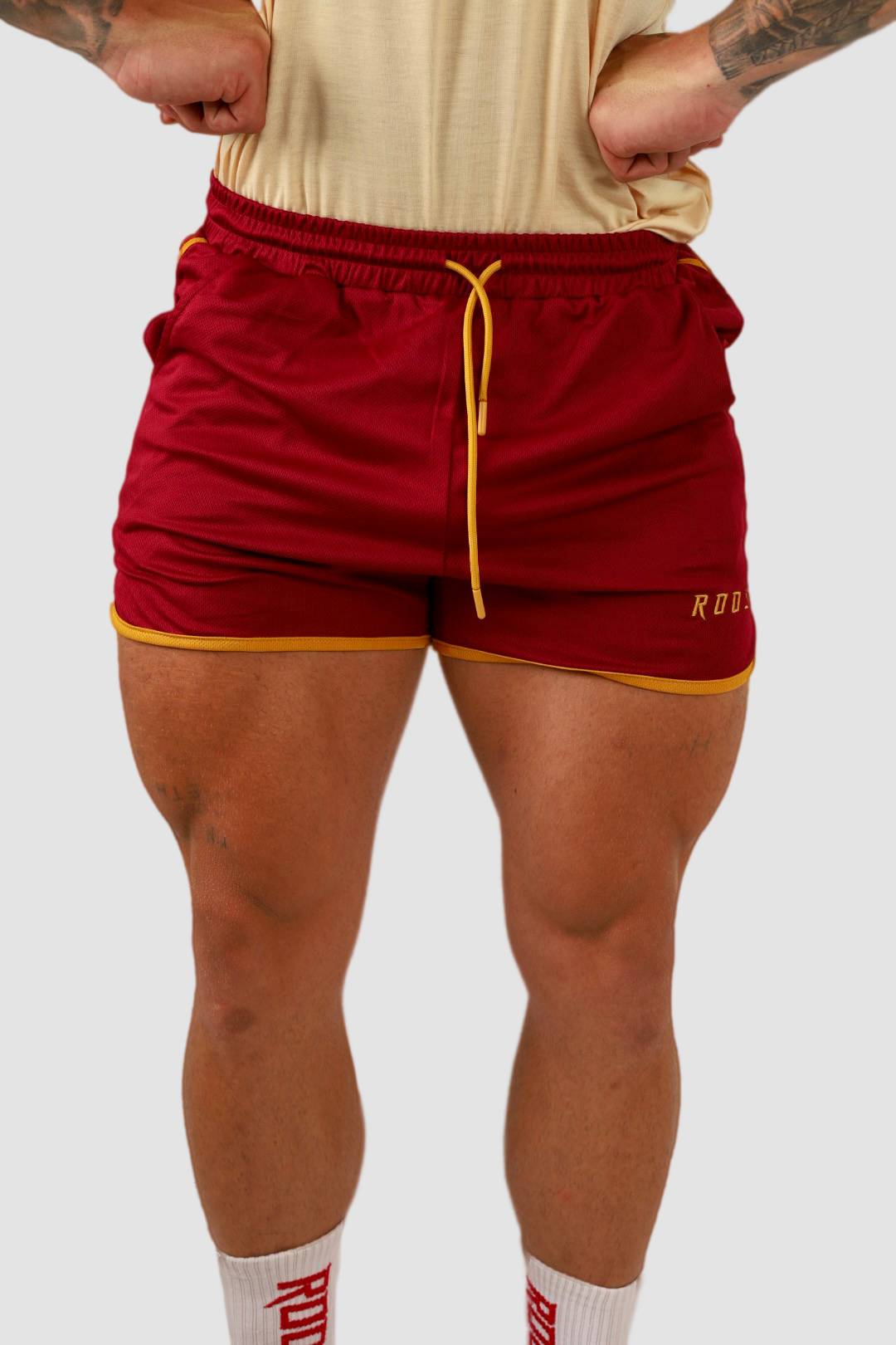 Retro Shorts - Maroon