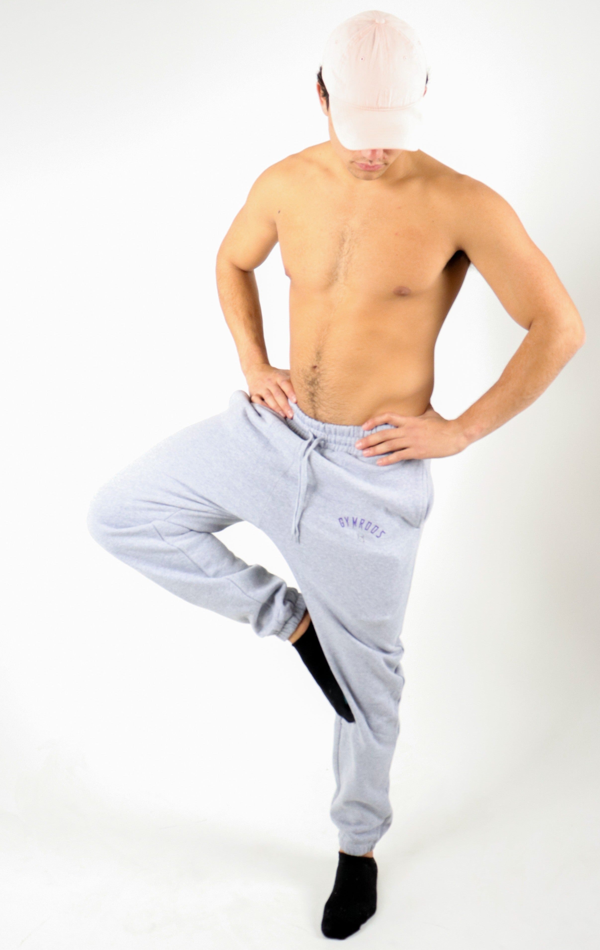 Alpha Oversized Pump Joggers - Grey - GYMROOS