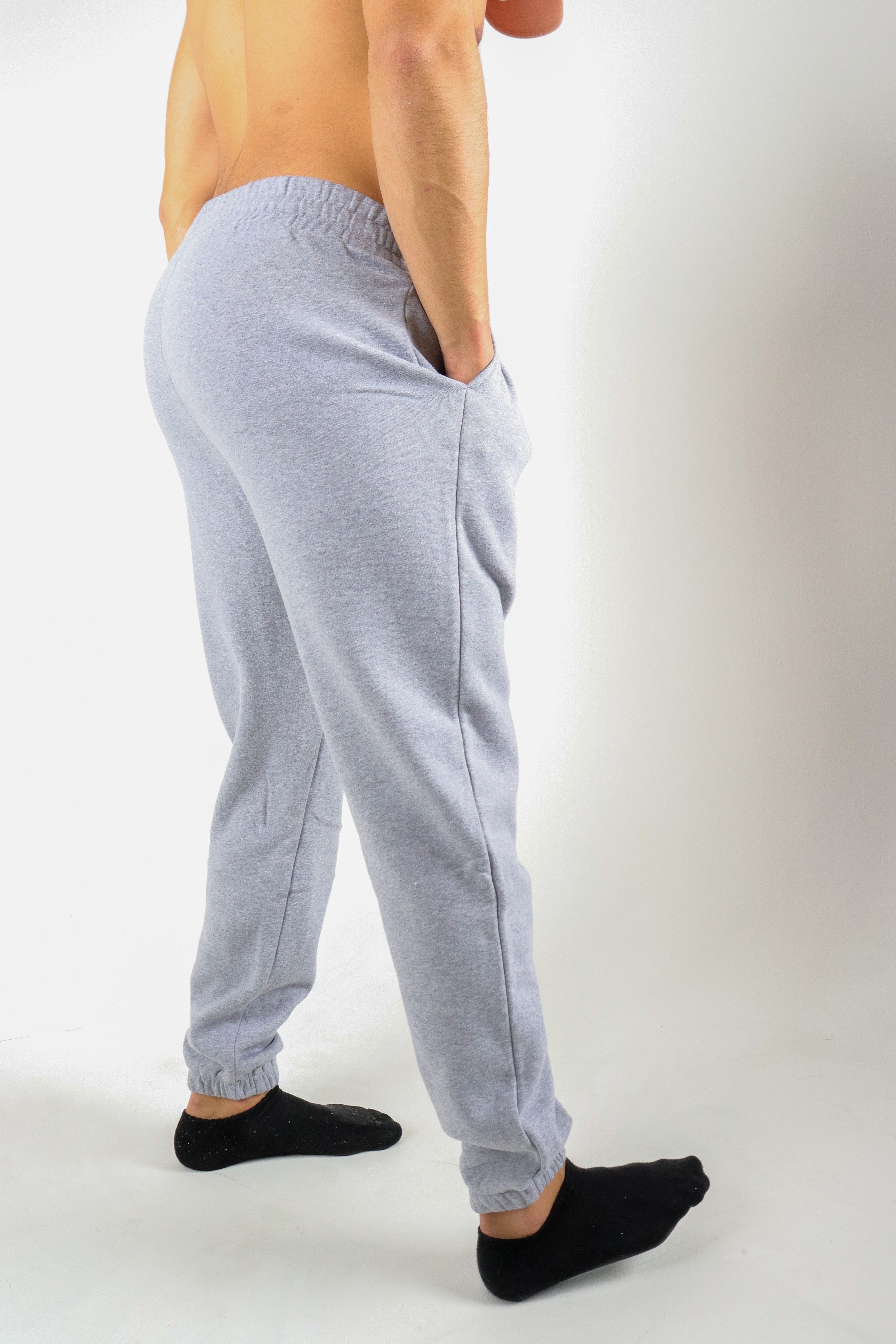 Alpha Oversized Pump Joggers - Grey - GYMROOS