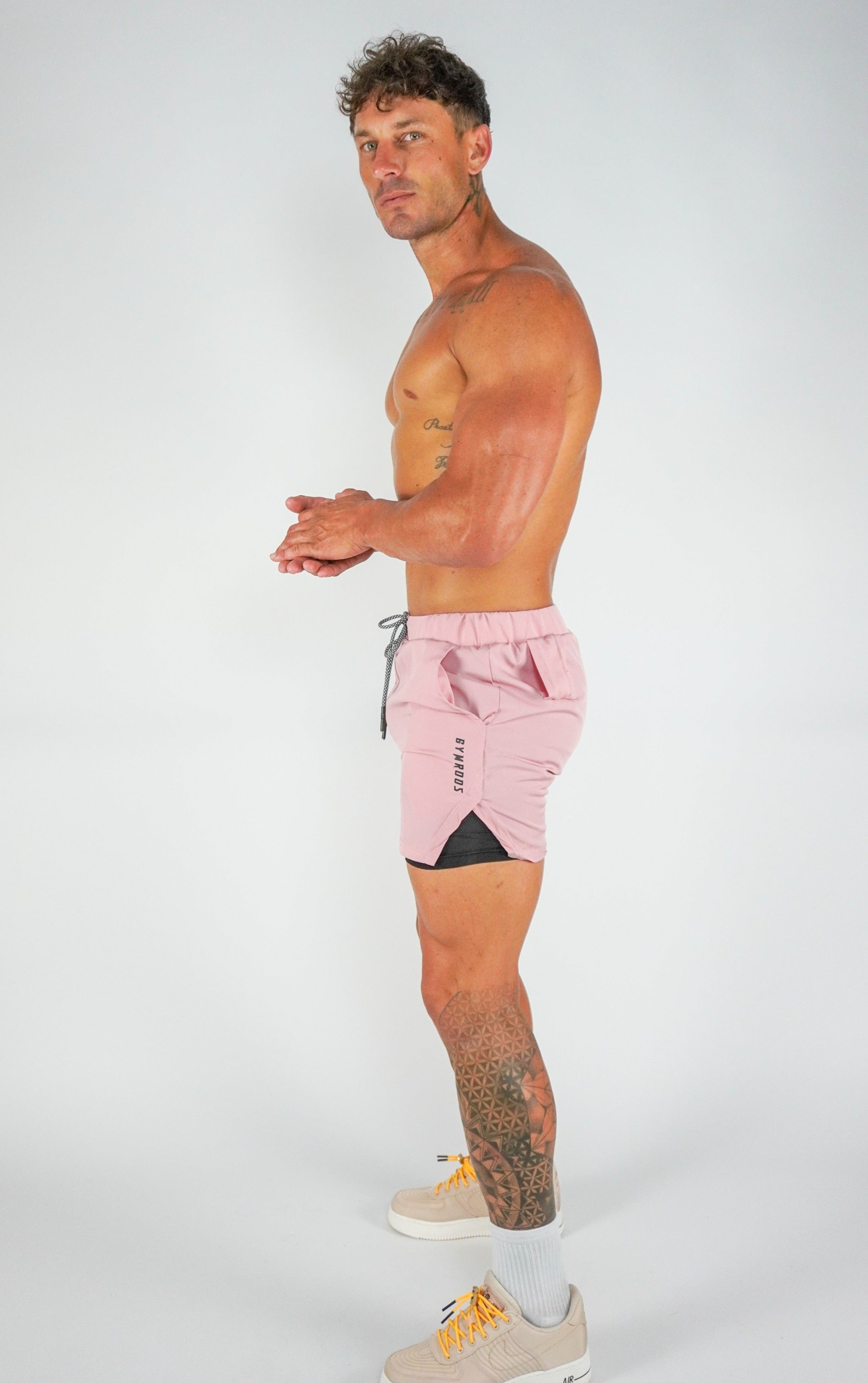Culture 2-IN-1 Shorts - Pastel - GYMROOS