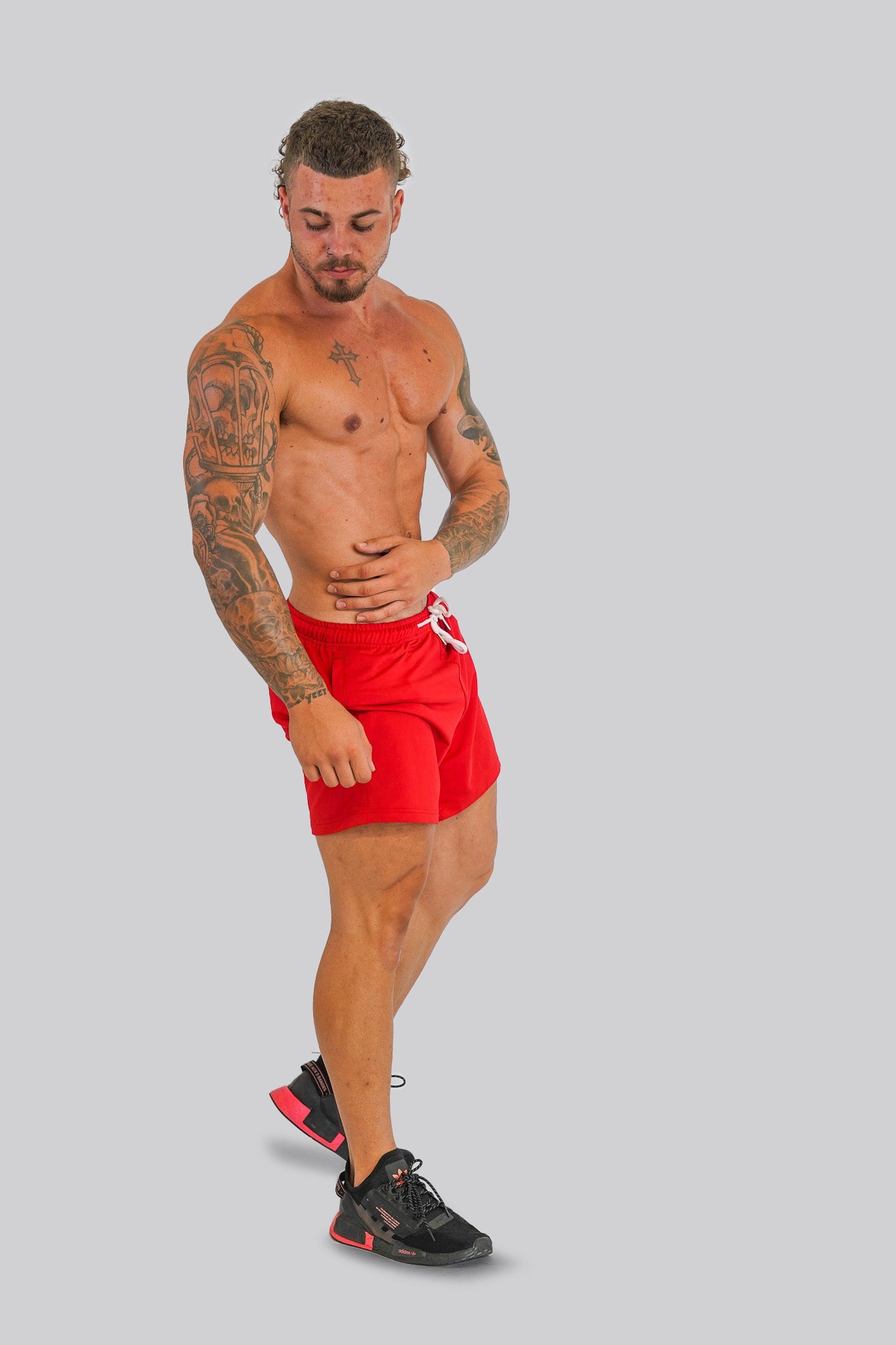 Culture Shorts - Red - GYMROOS