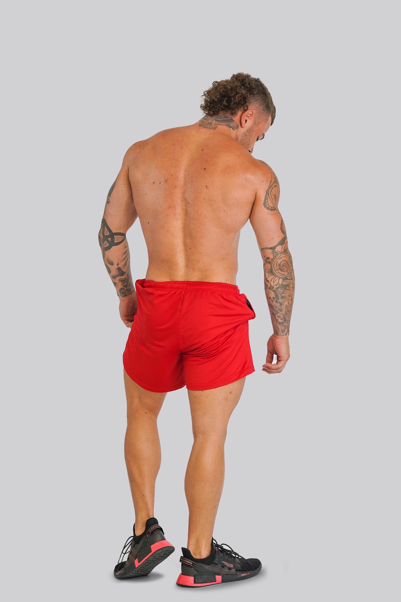 Culture Shorts - Red - GYMROOS