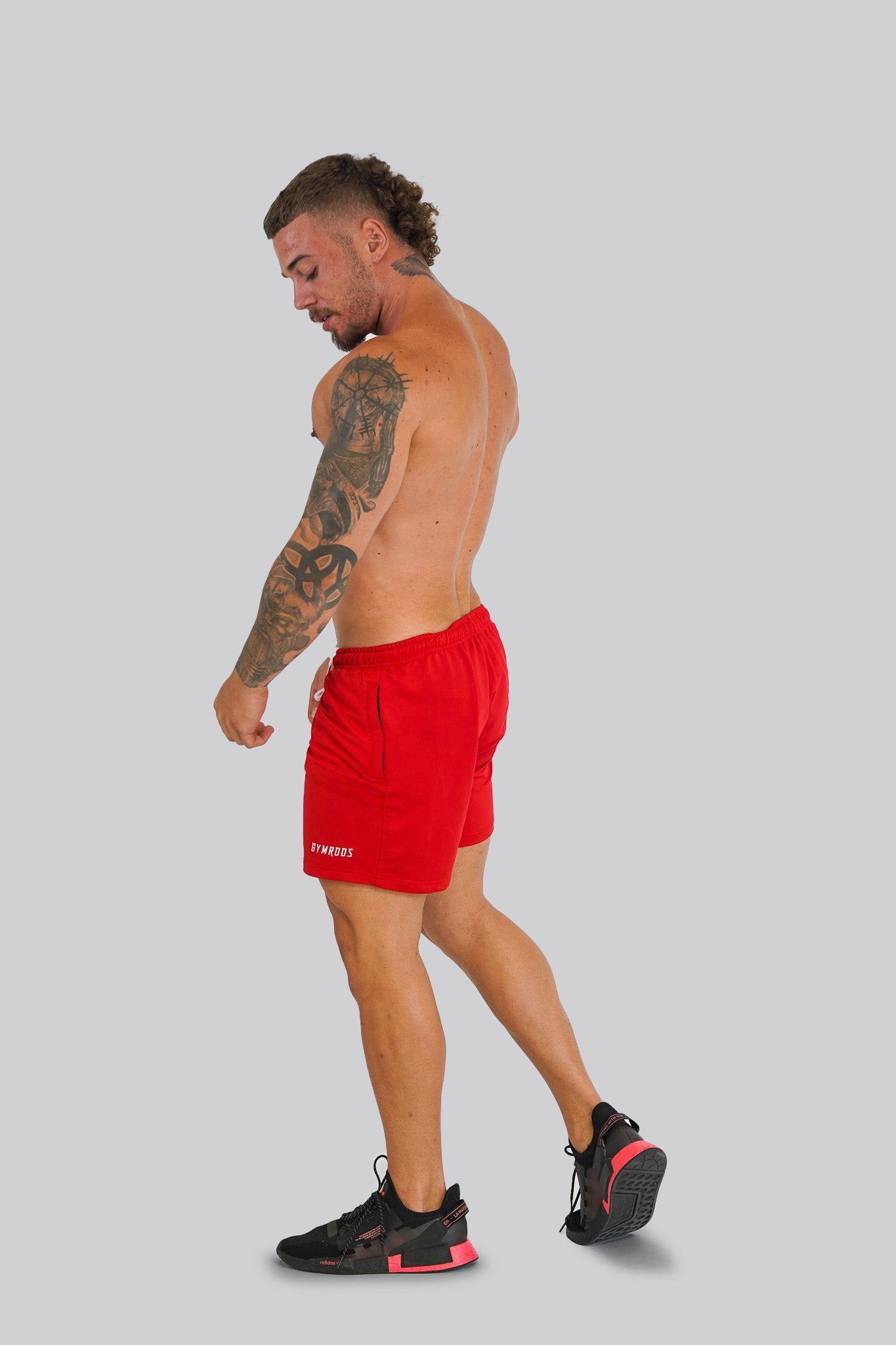 Culture Shorts - Red - GYMROOS