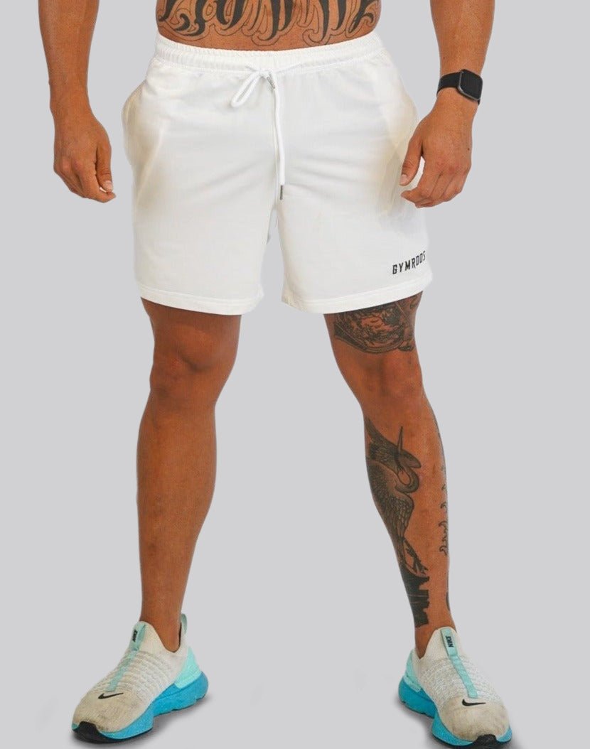Culture Shorts - White - GYMROOS