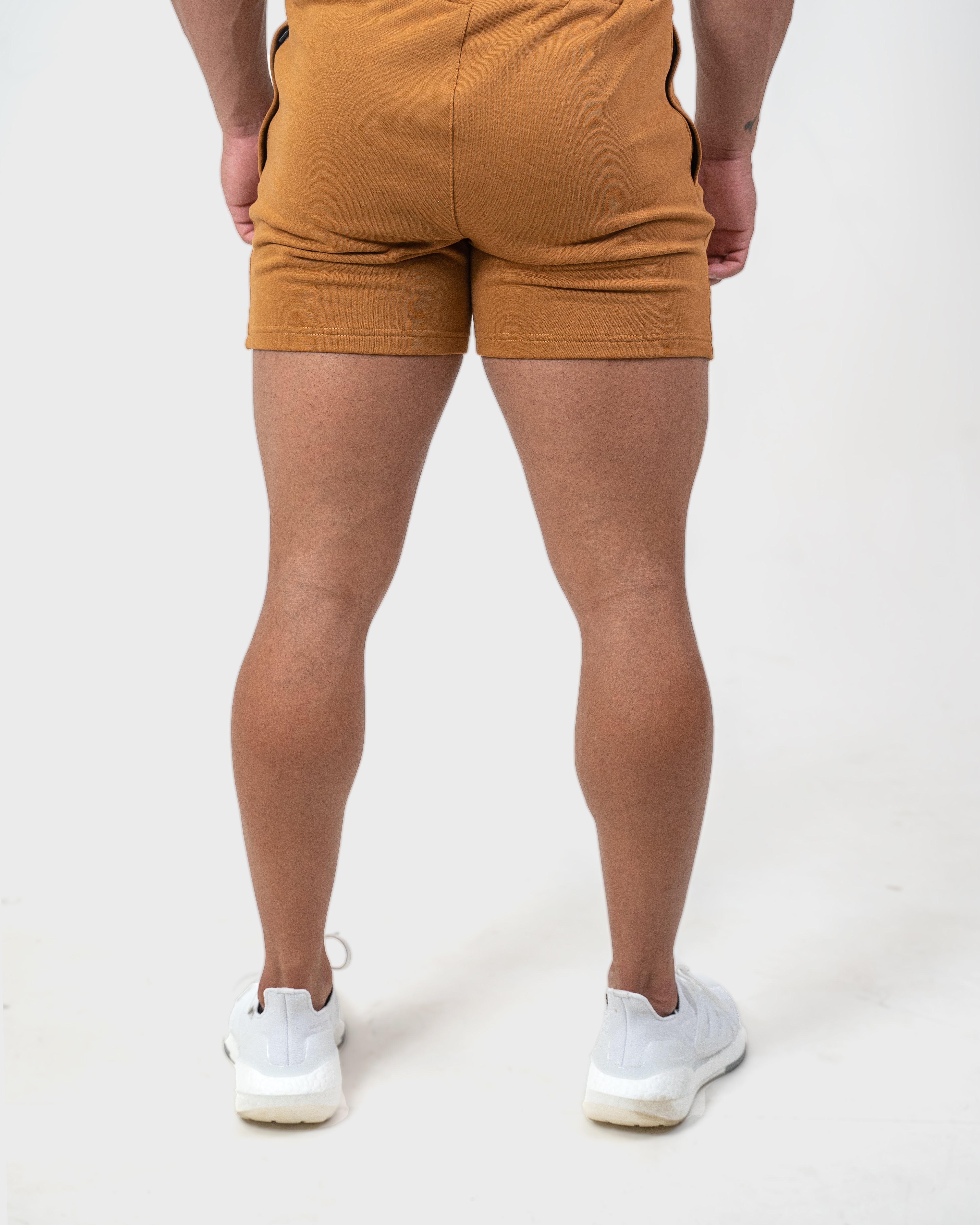 Kanga 5" Shorts - Brown - GYMROOS