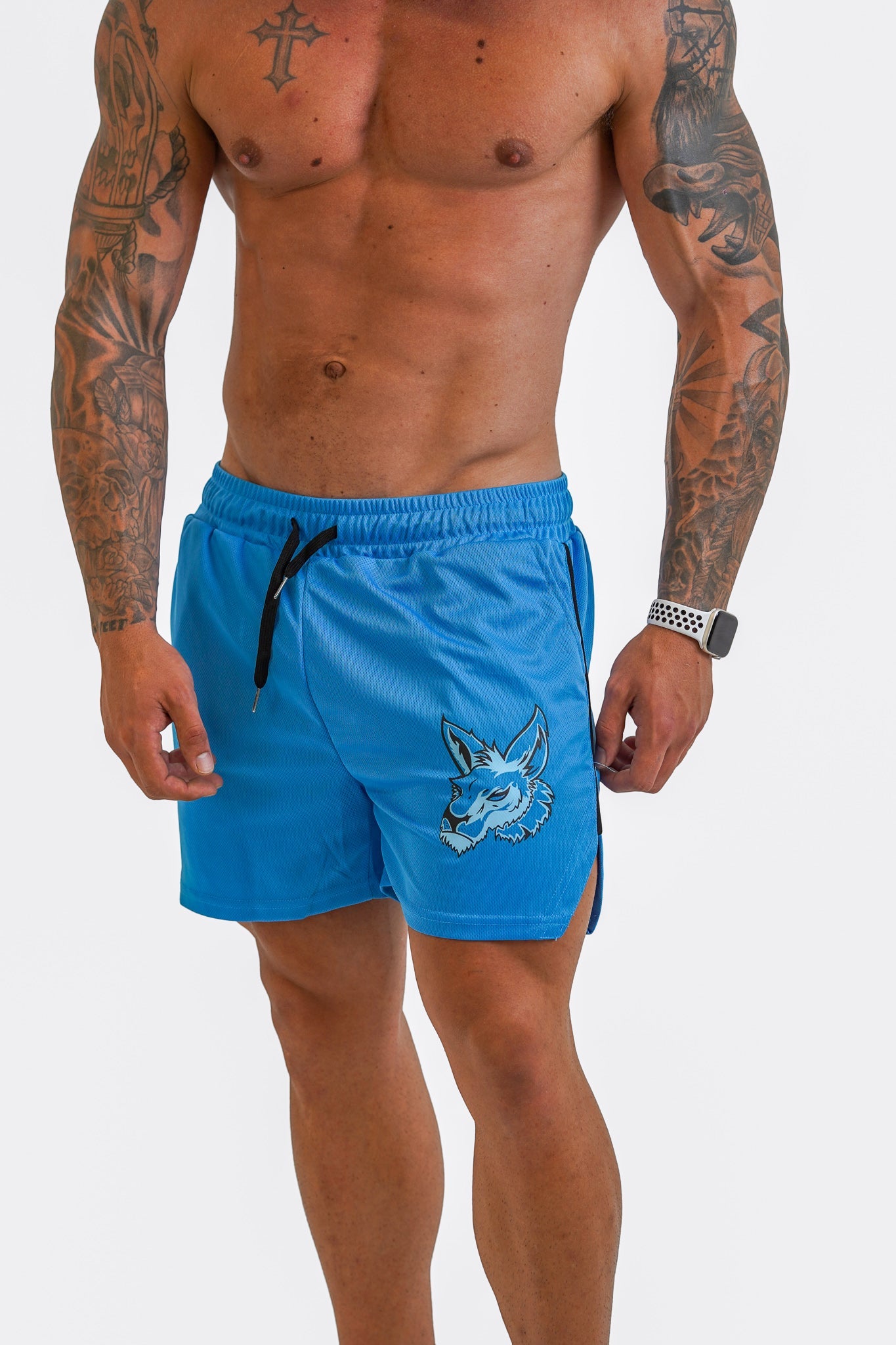 Mesh Shorts - Ice - GYMROOS