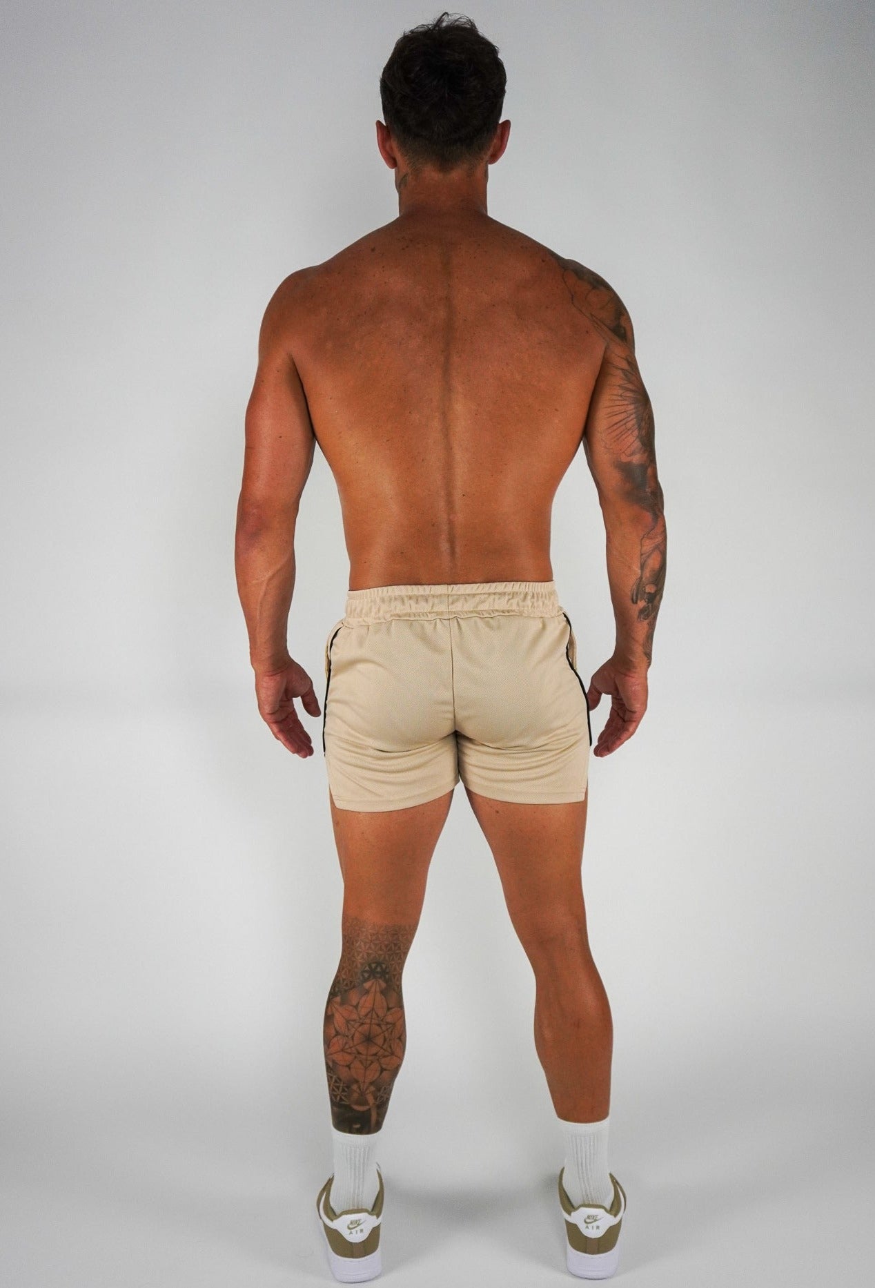Mesh Shorts - Stone - GYMROOS