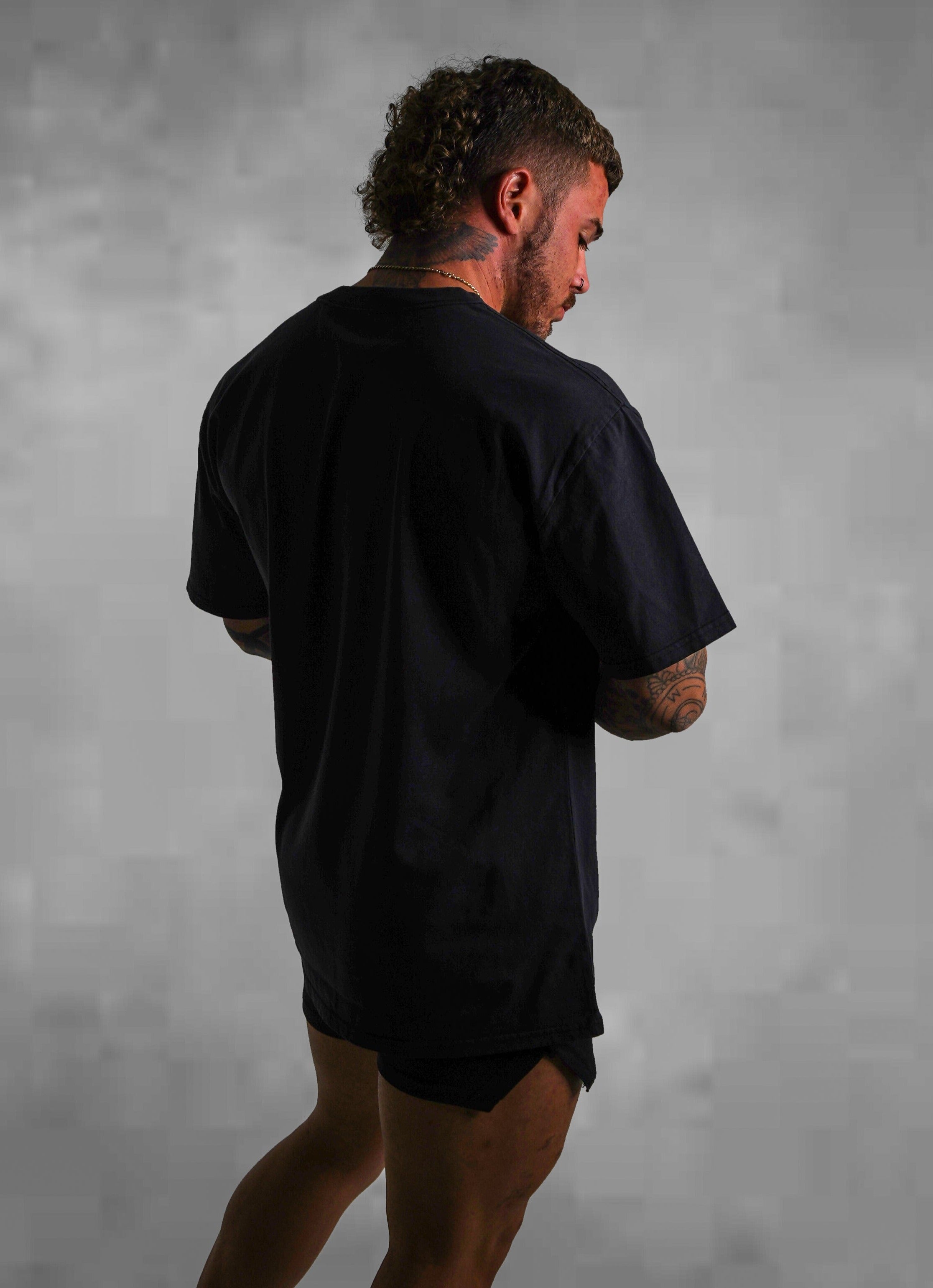 OUTBACK FADED BOXY TEE - GYMROOS