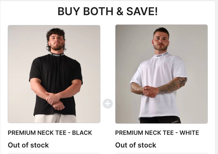 premium tee offer - GYMROOS