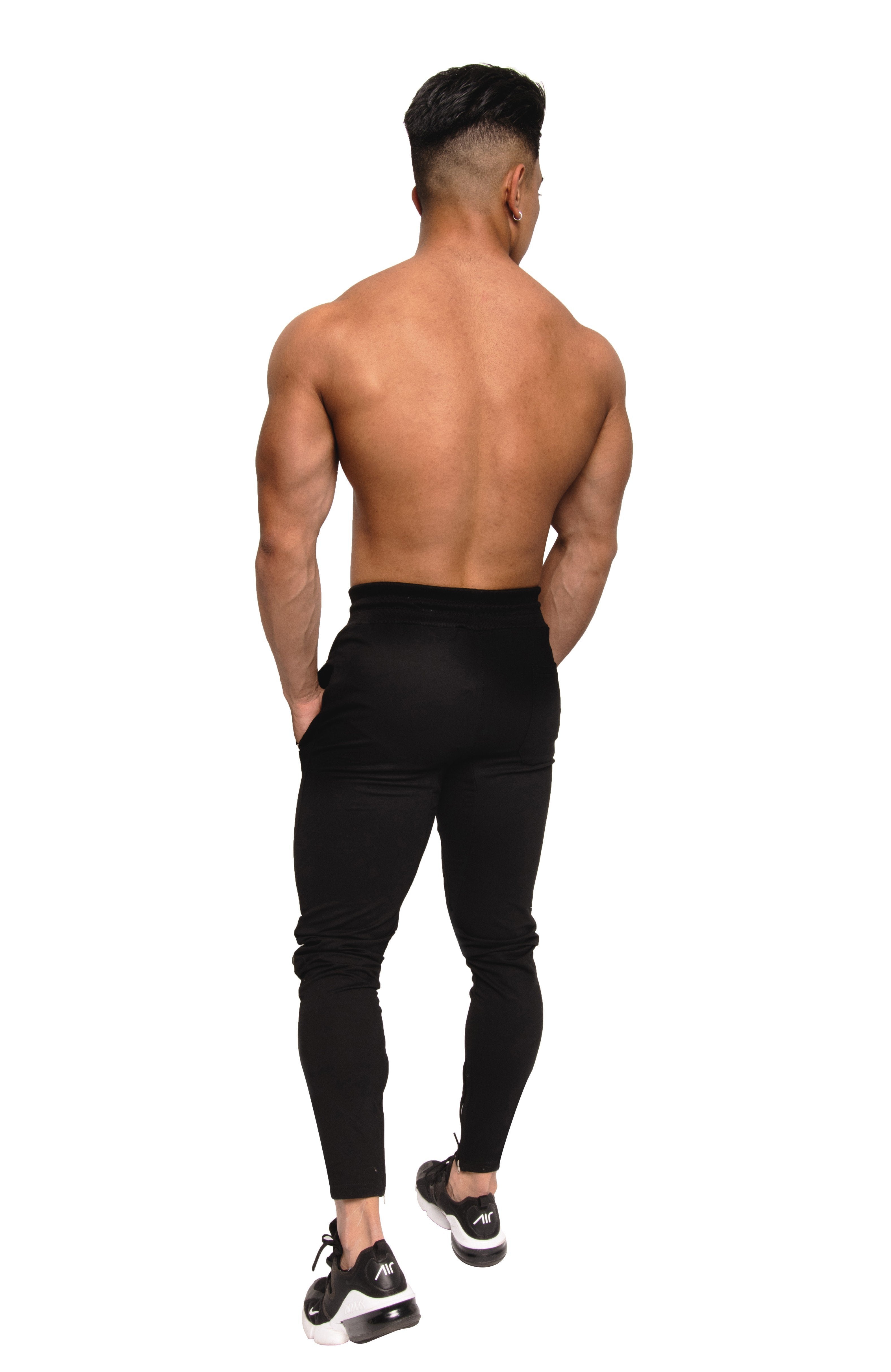 Prime Tapered Joggers - Black - GYMROOS