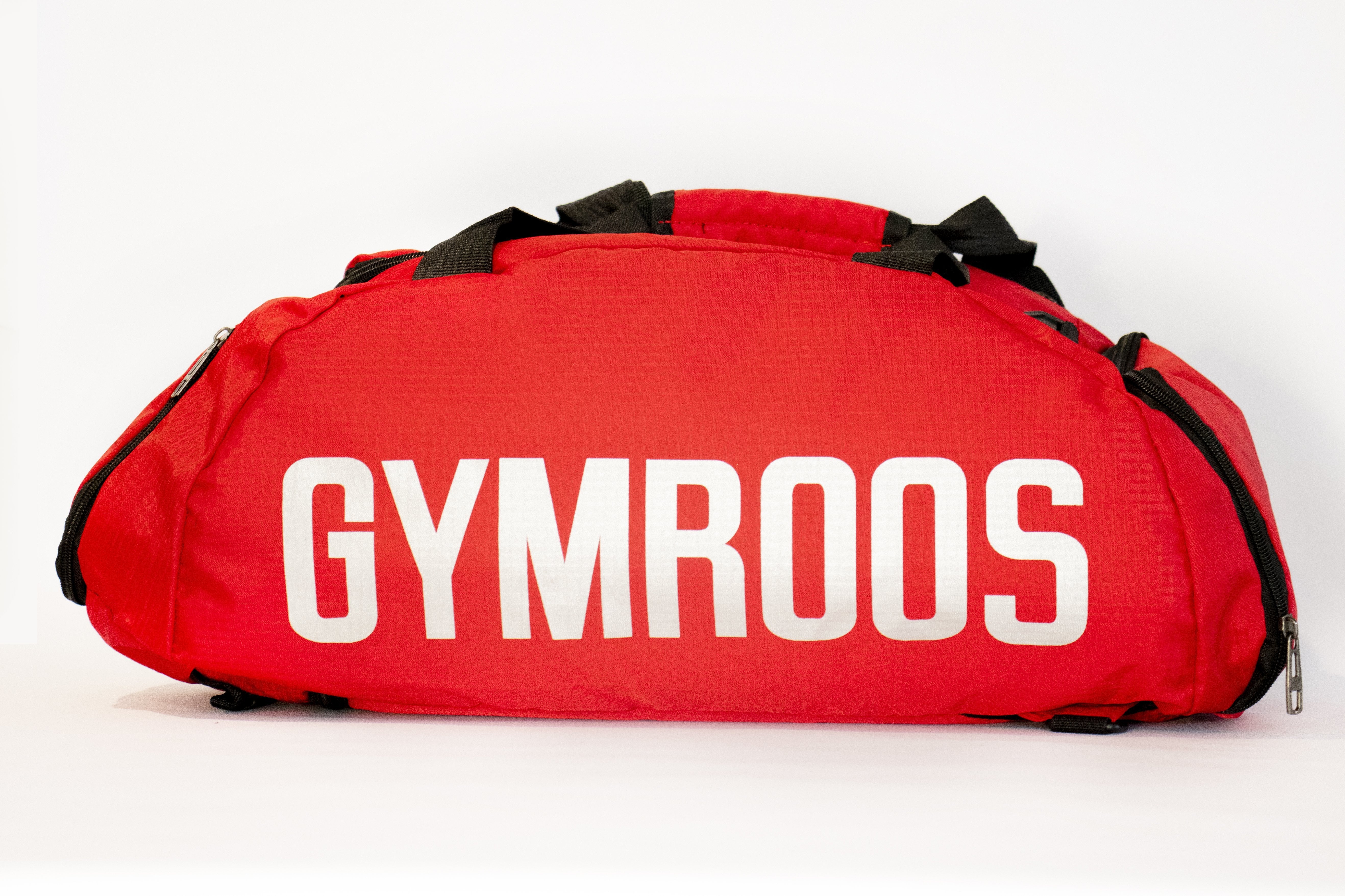Roo Duffle Gym Bag - Red - GYMROOS (5858074951842)