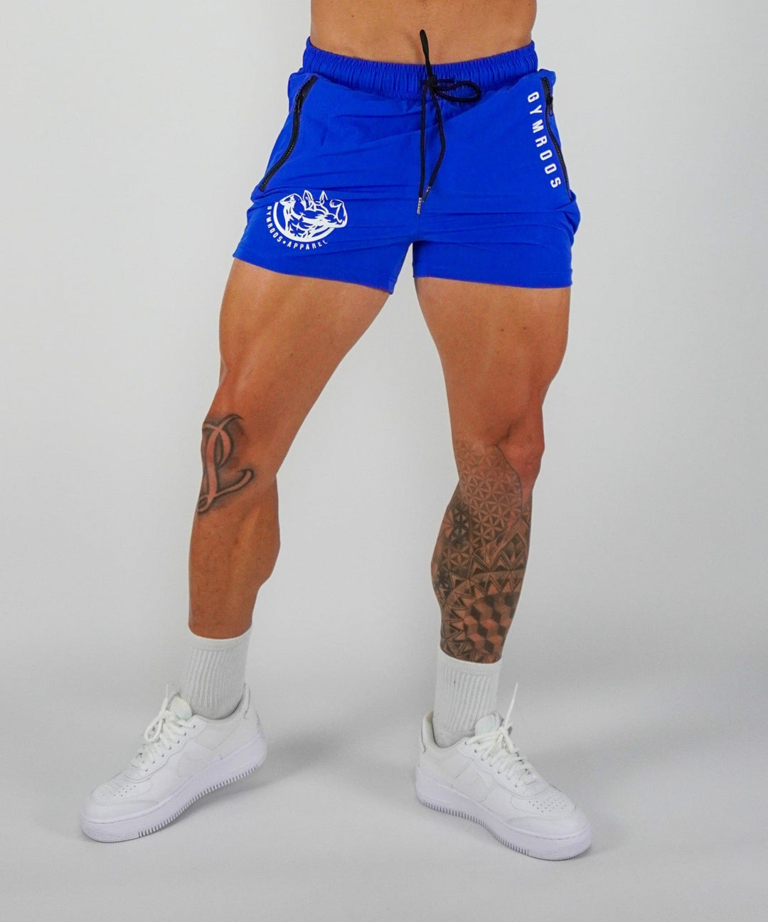 ROO SHORTS - LINEN - BLUE
