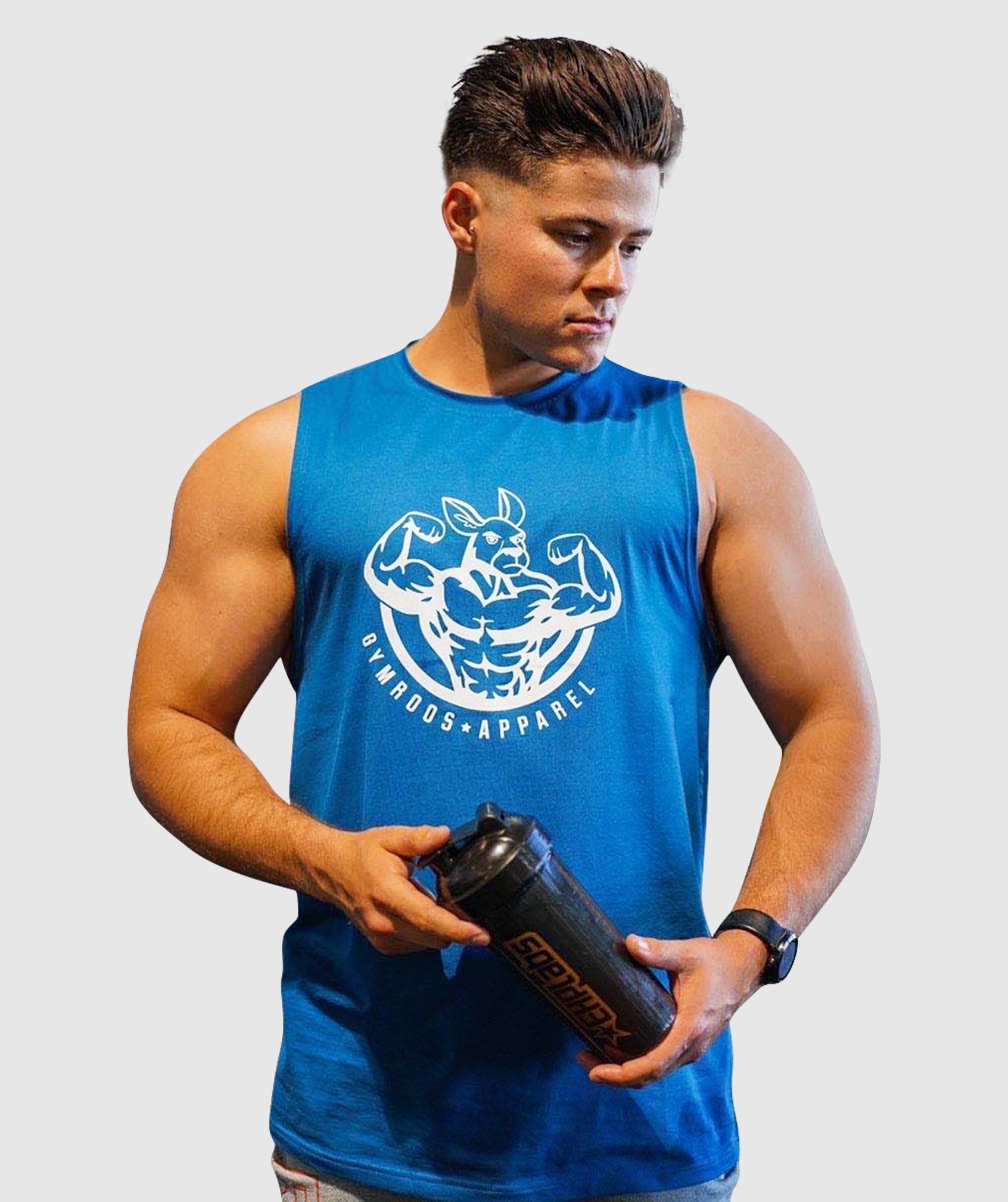 Roo Tank - Blue - GYMROOS