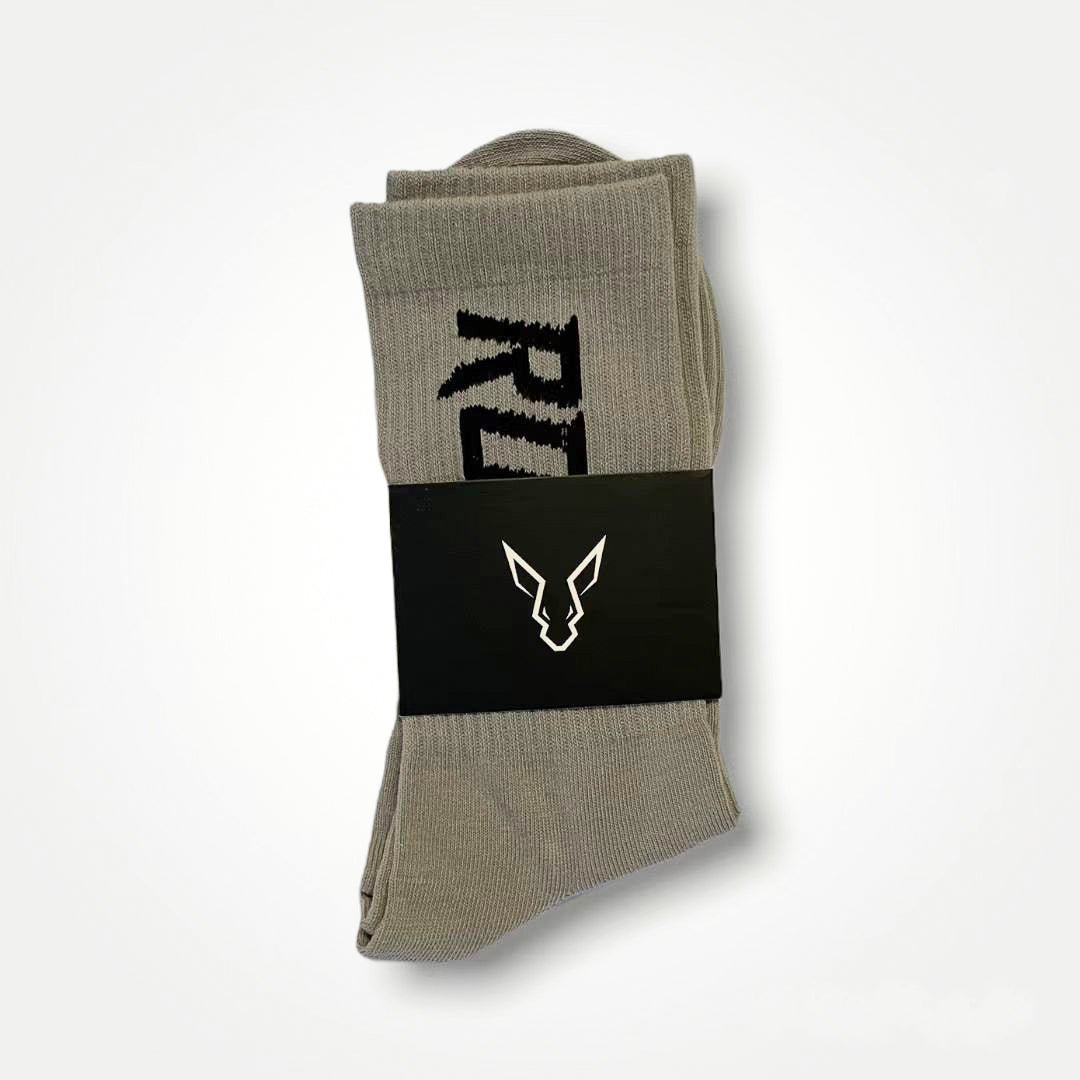 Roos High Socks - Grey (3-Pack) - GYMROOS