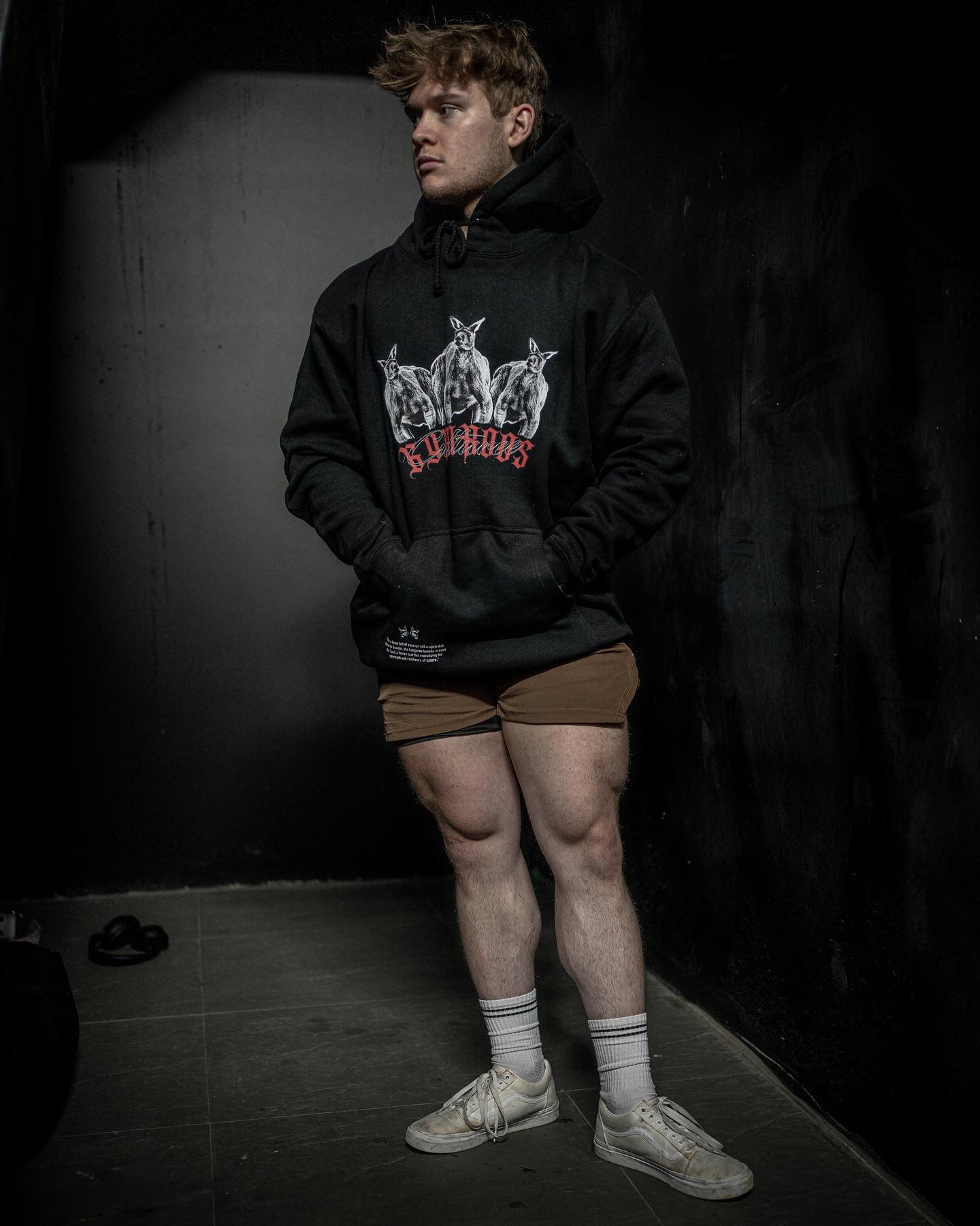 Three Roos Heavy Hoodie - (LIMITED EDITION) - GYMROOS